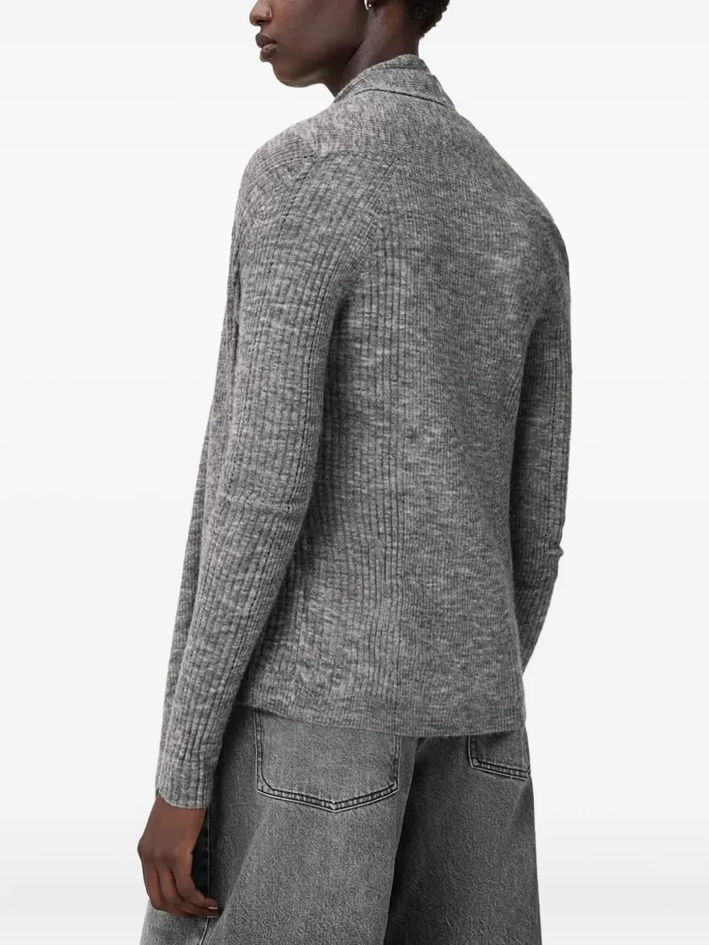 AllSaints Harper vest Grijs