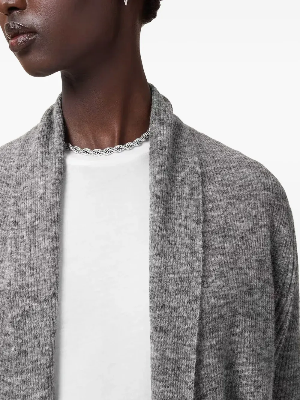 AllSaints Harper vest Grijs