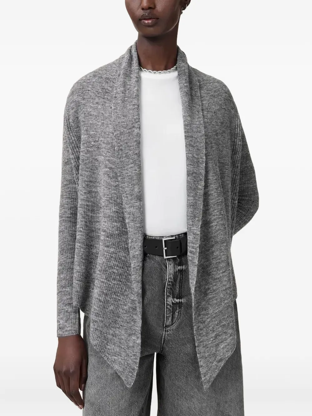 AllSaints Harper vest Grijs