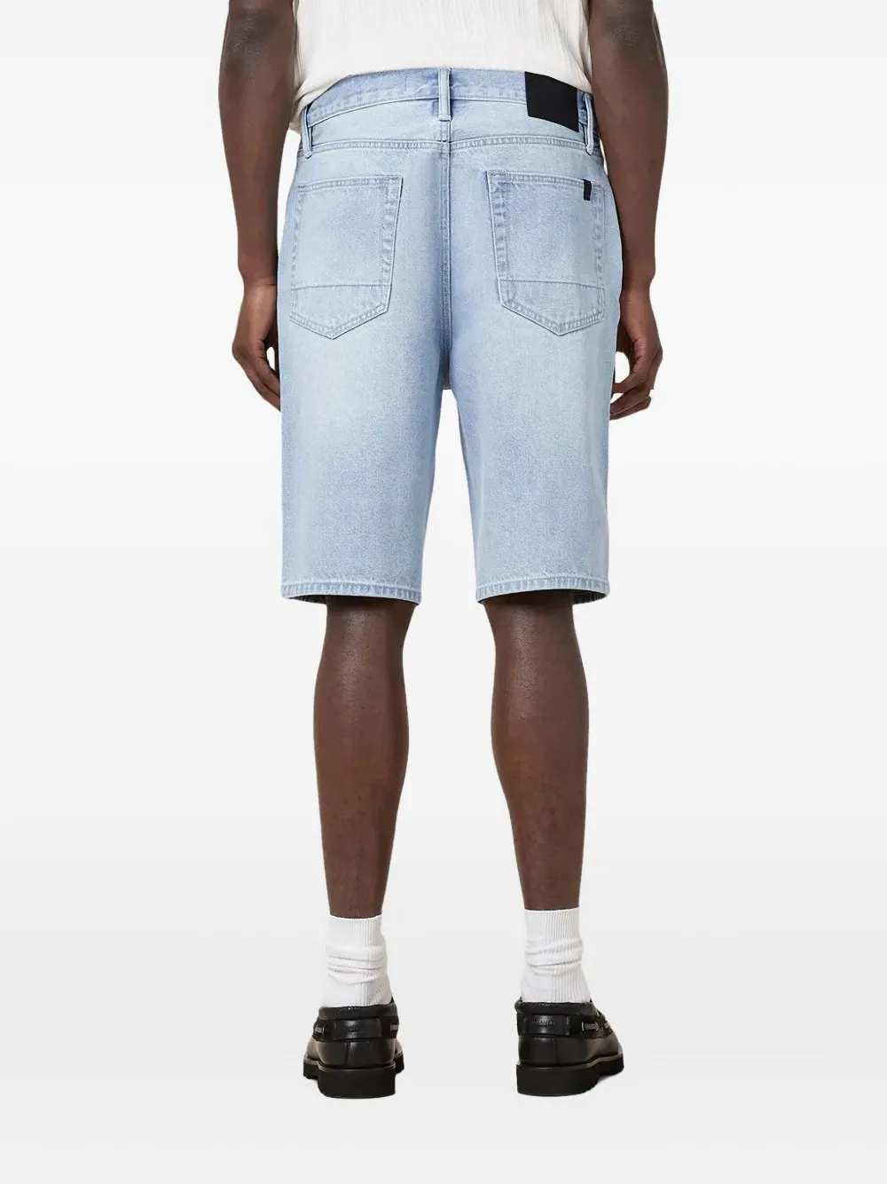AllSaints Alva denim shorts Blauw