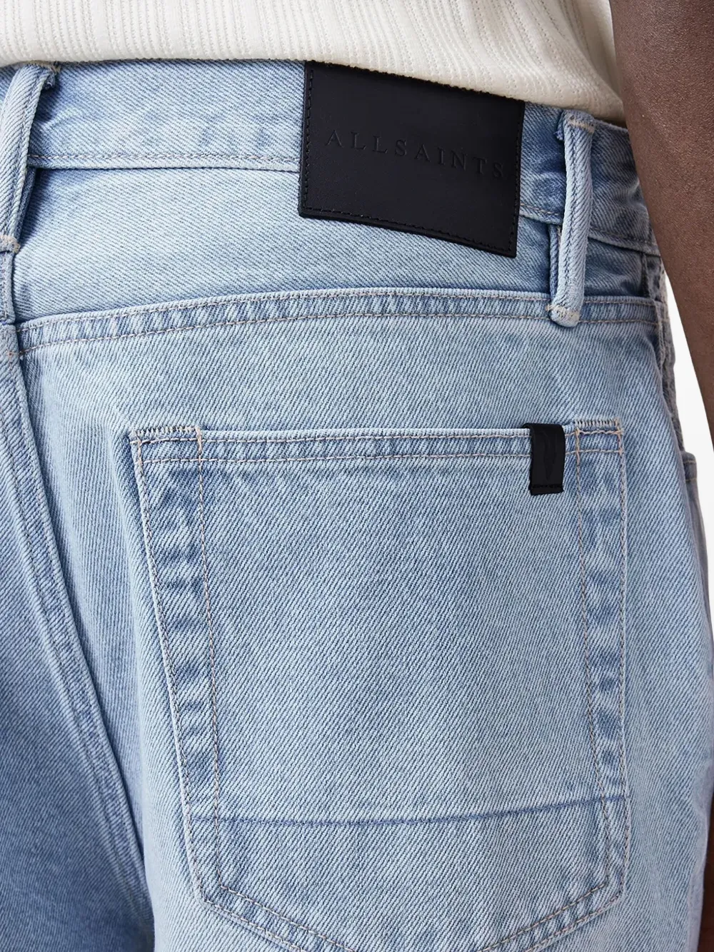 AllSaints Alva denim shorts Blauw