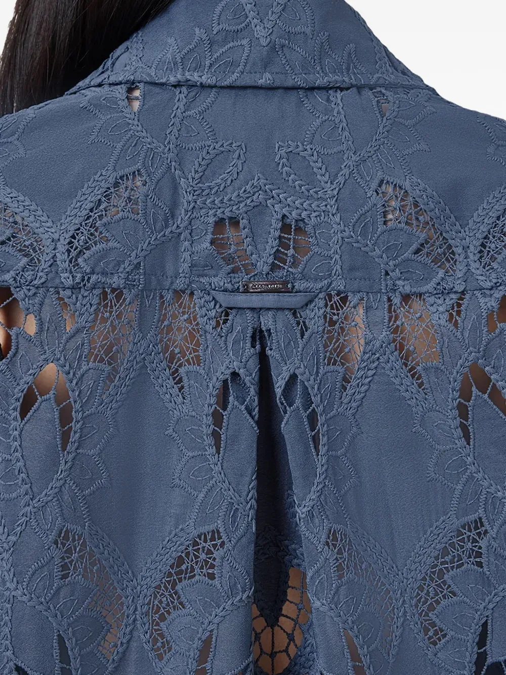 AllSaints Charli blouse Blauw