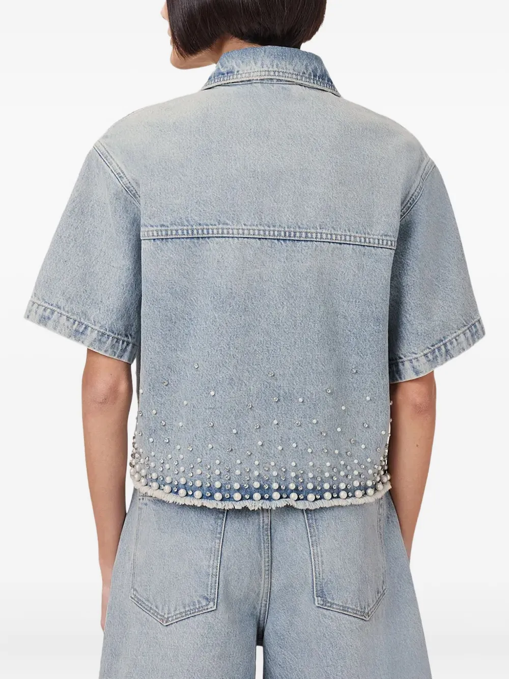 AllSaints Denim blouse - Blauw