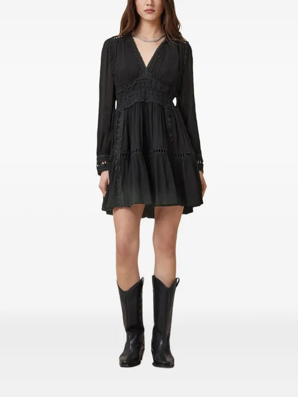 allsaints black dress Vintage All Saints Black Dress (S/M)  Holy Thrift