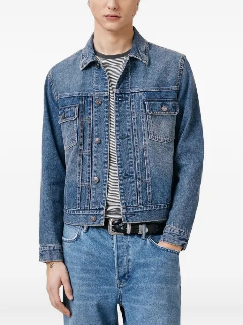AllSaints Exile button-fastening denim jacket