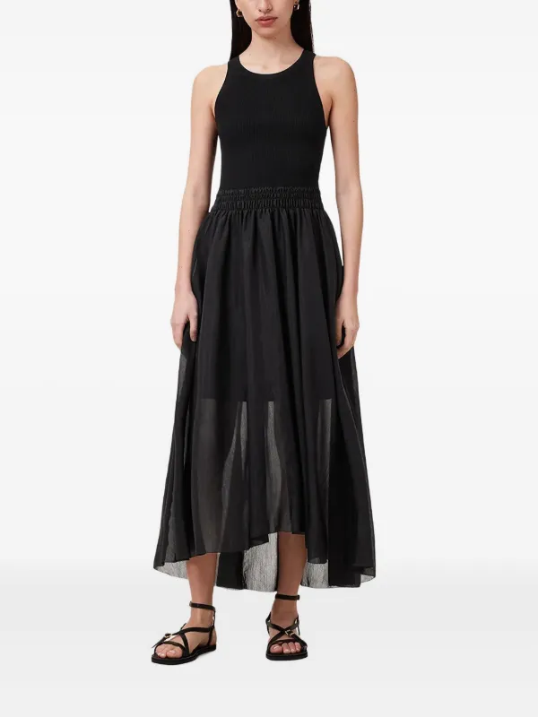 bandeau black mini dress Black Bandeau Drape Mini Dress | Dresses