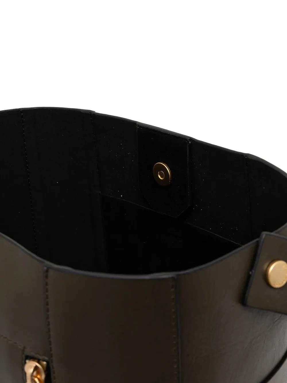 AllSaints Shopper met ritssluiting en vlakken Groen