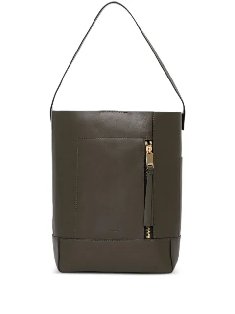 AllSaints zip-fastening panelled tote bag
