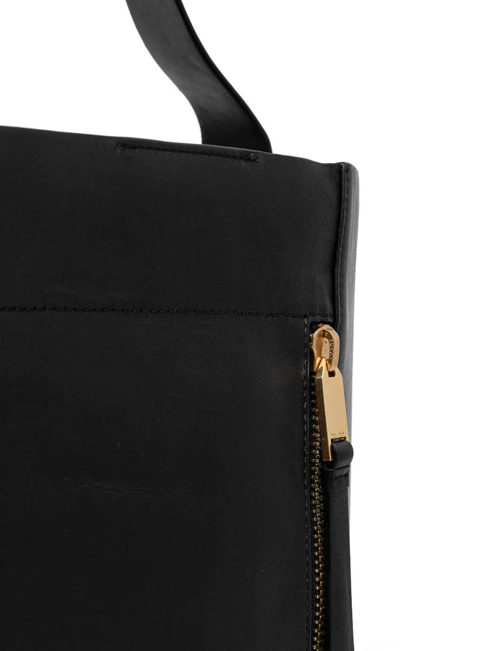 AllSaints Shopper met rits en vlakken Zwart