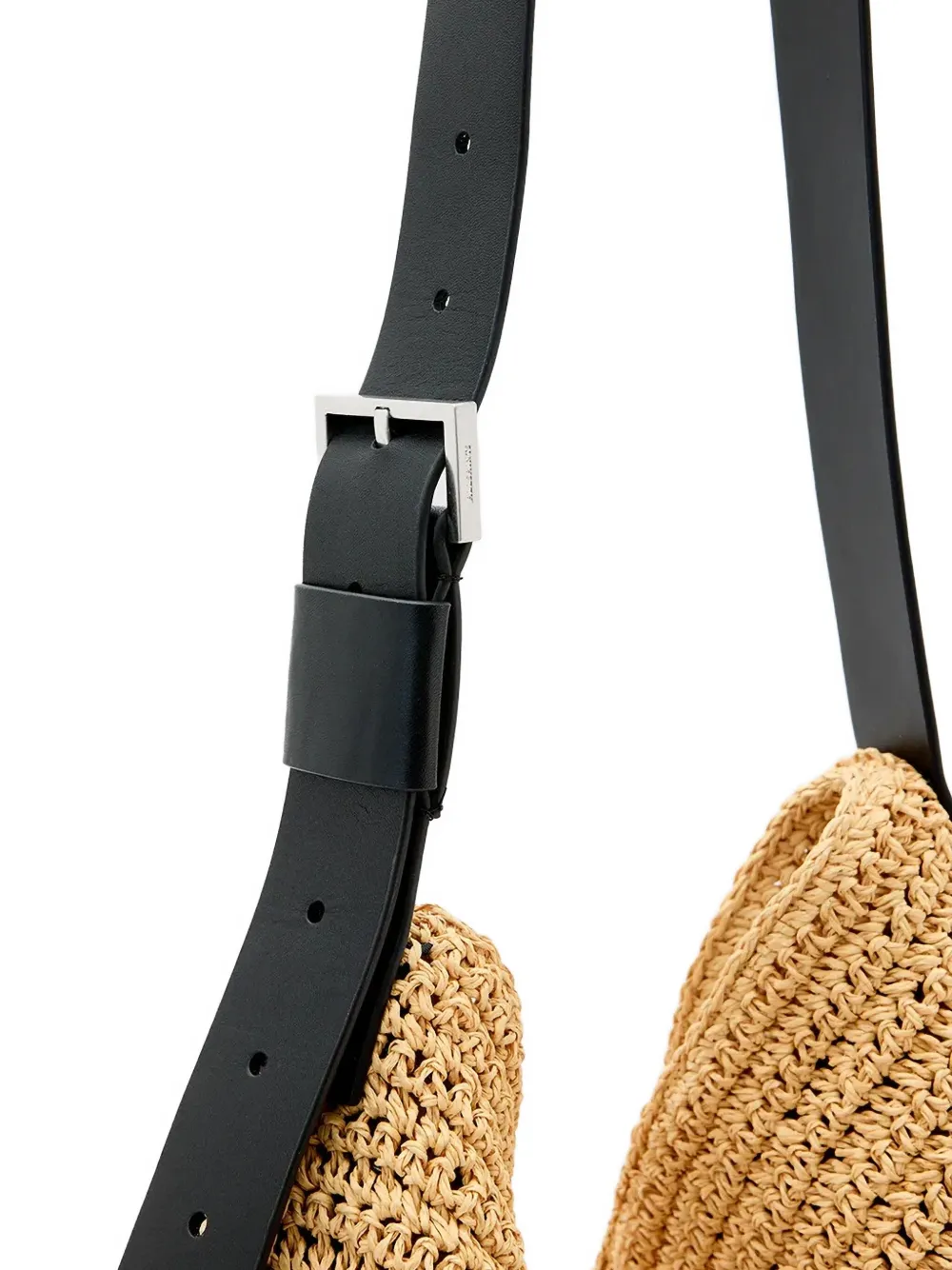 AllSaints Asha shopper met leren afwerking Beige