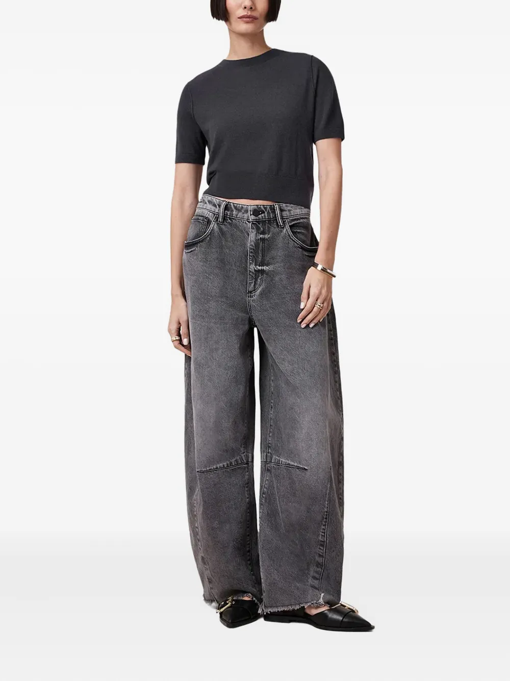 AllSaints short-sleeve crew-neck top | T-Shirts & Jersey Shirts | Image 2