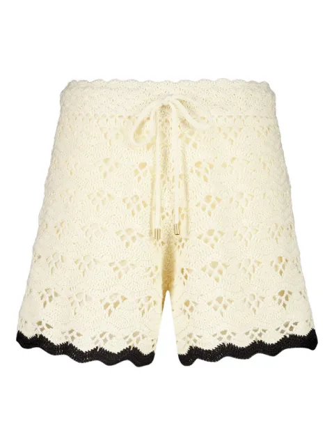 ZIMMERMANN crochet shorts