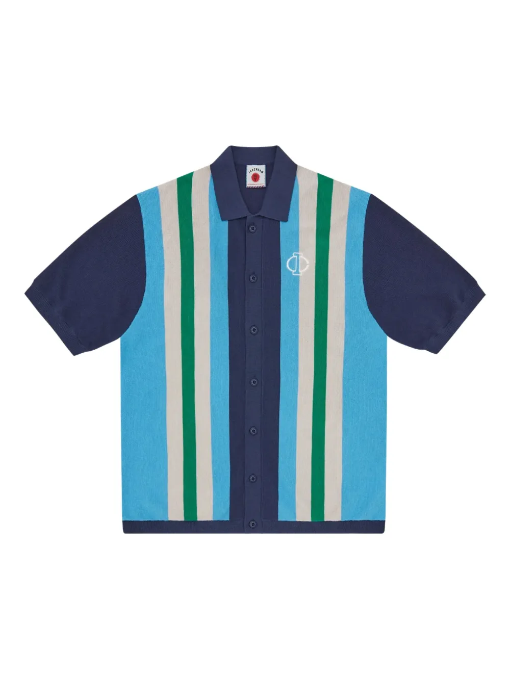 Icecream Striped Polo Shirt