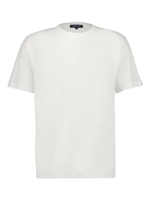 Frescobol Carioca Dinis cotton-linen blend crew-neck T-shirt