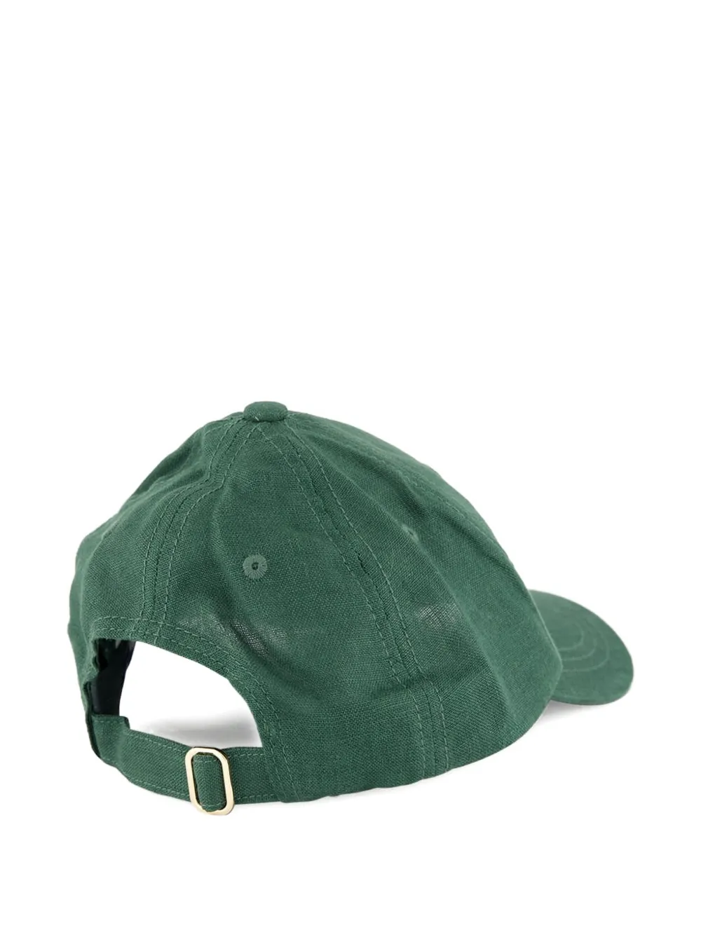 Frescobol Carioca Fernando linen baseball cap - Groen