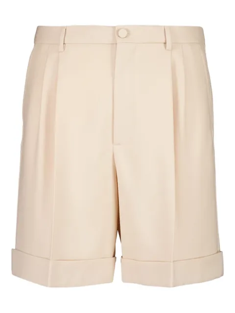 Valentino Garavani pleated cuffed shorts