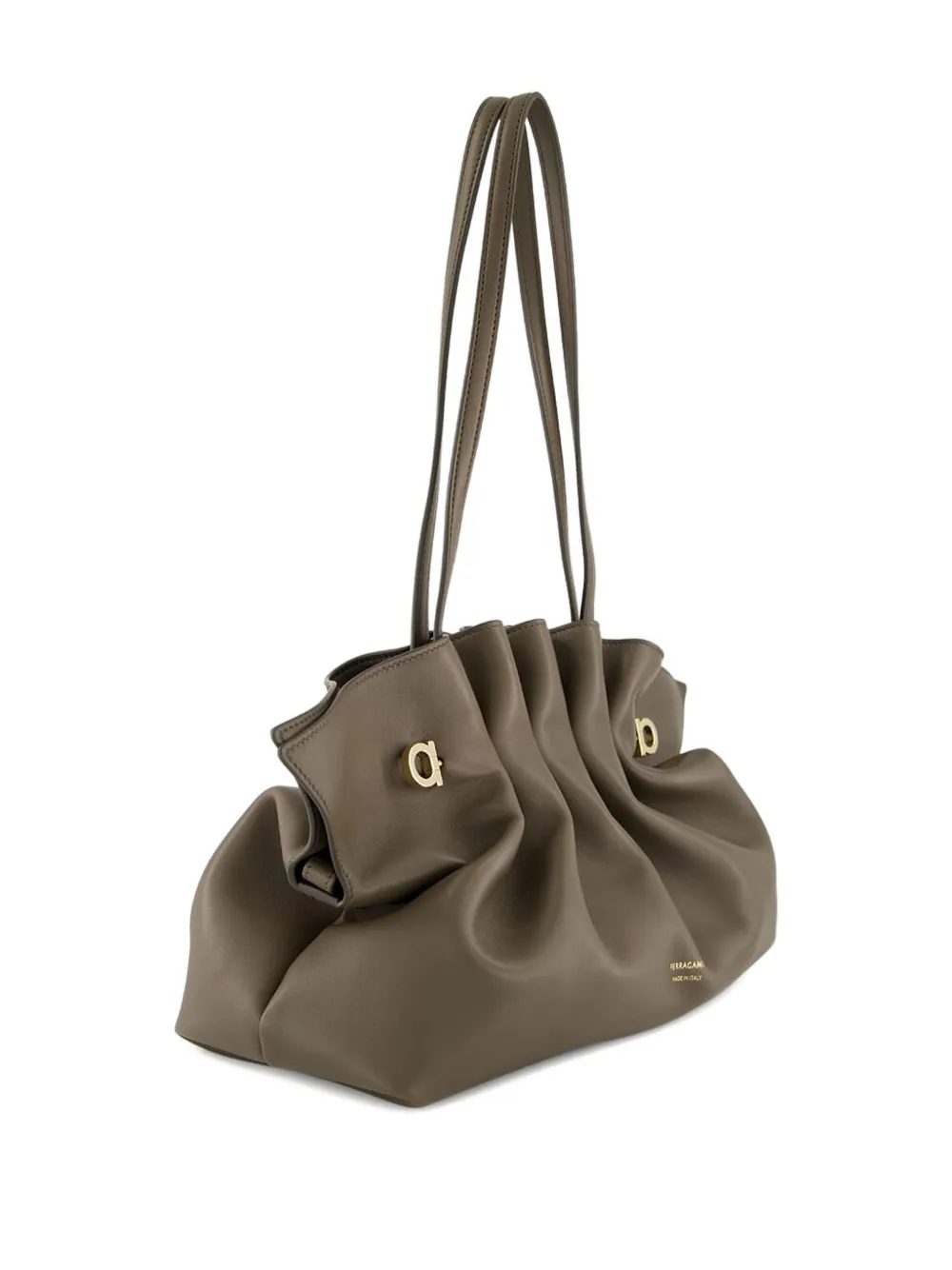 Ferragamo Soft leather shoulder bag - Bruin