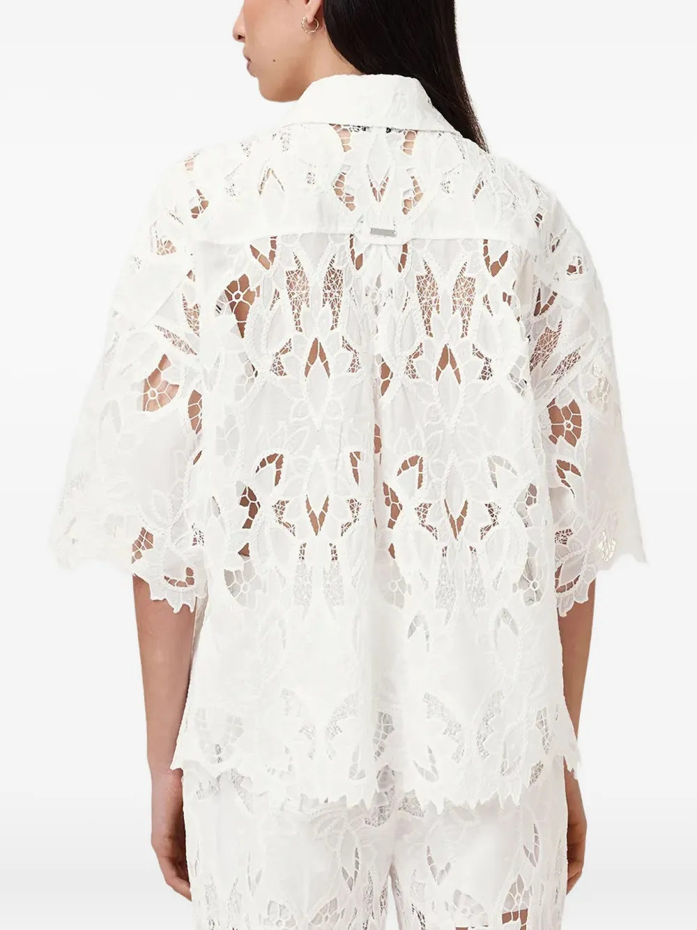 AllSaints Charli blouse Wit