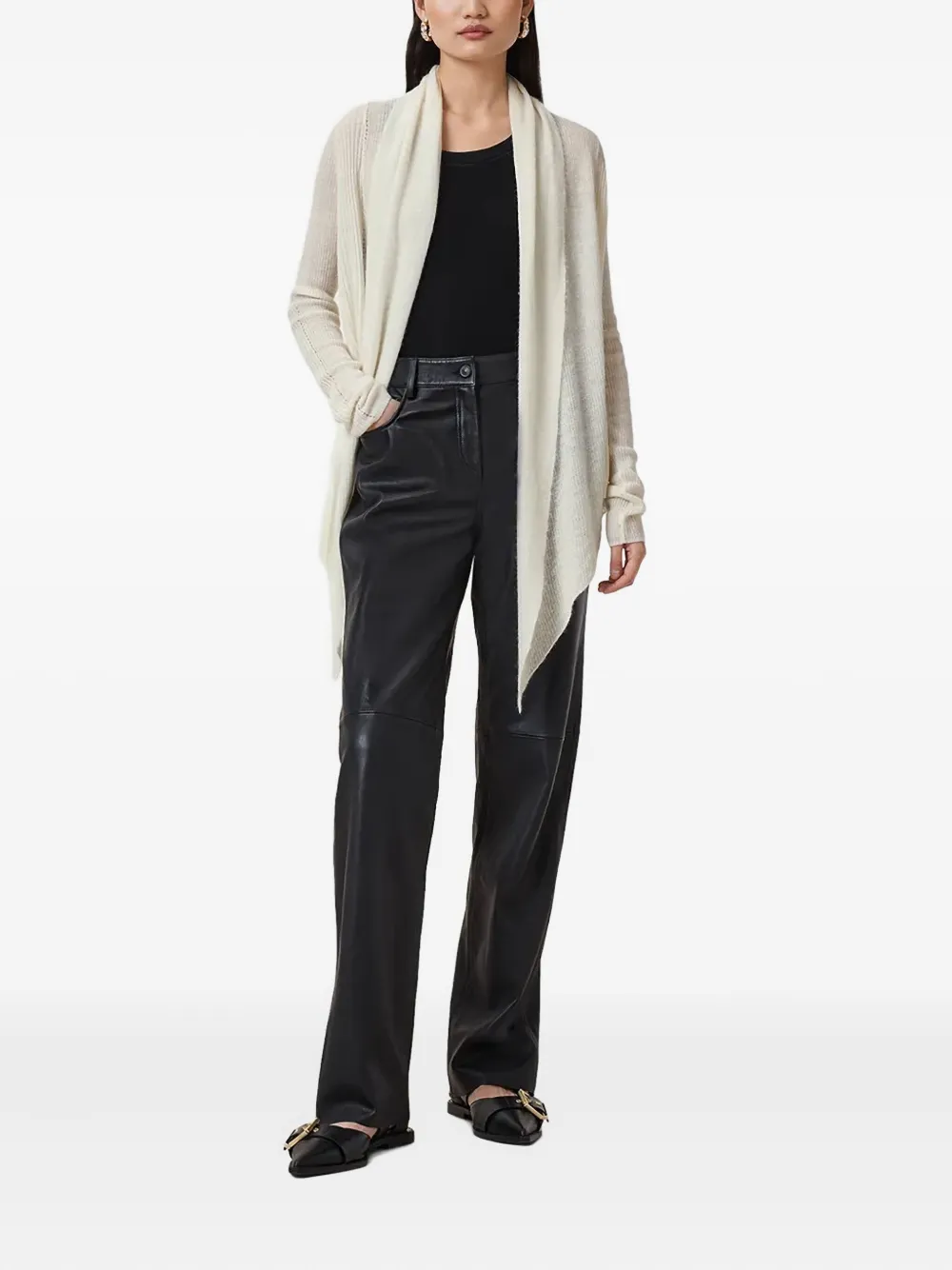 AllSaints Harper vest Wit