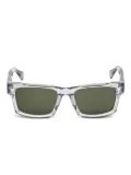 AllSaints rectangle-frame sunglasses - White