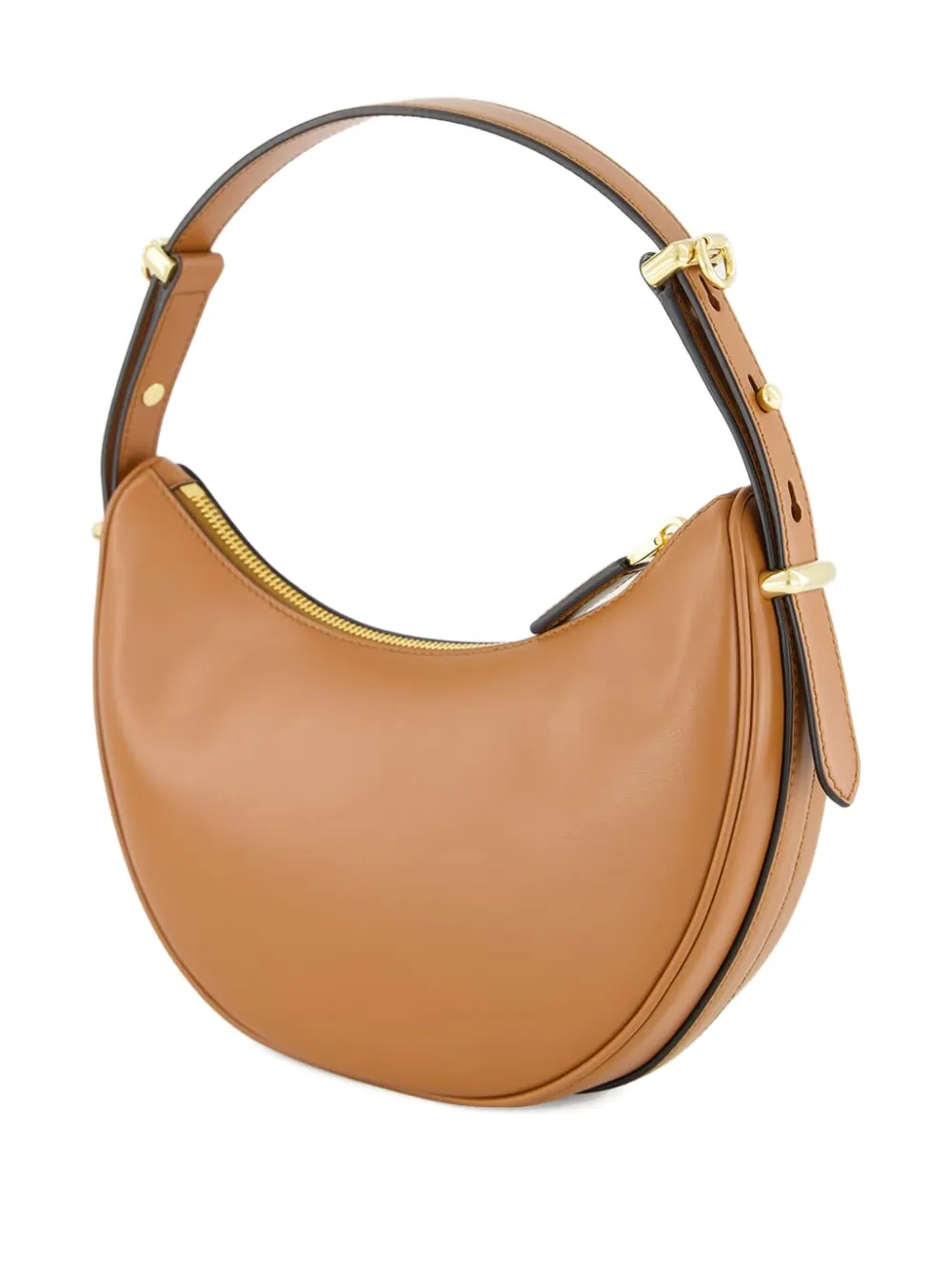 Prada Arqué Crescent shopper Bruin