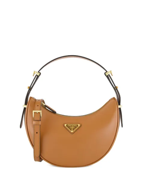 Prada Arqué crescent tote bag