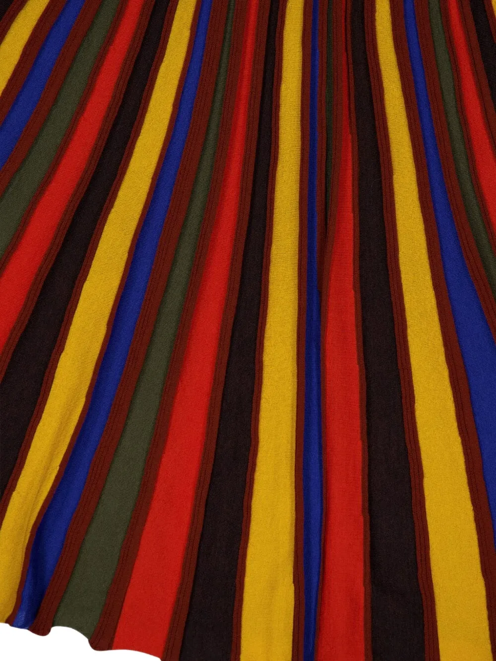 Gabriela Hearst Calypso Striped Midi Dress In Multi