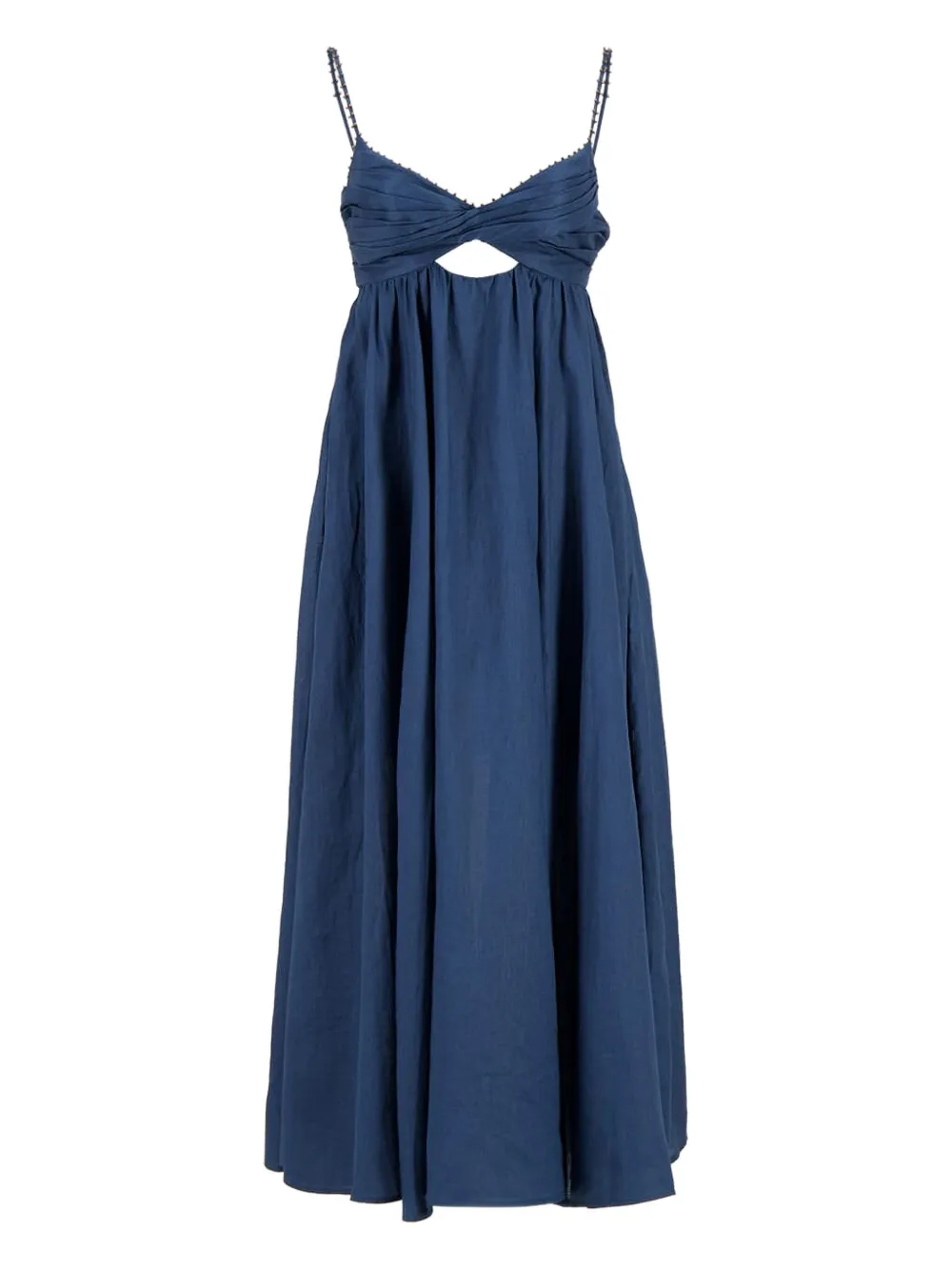 organic linen maxi dress