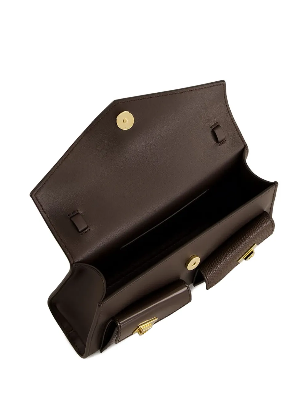 Ferragamo Mini Harley Cross Body Bag In Brown