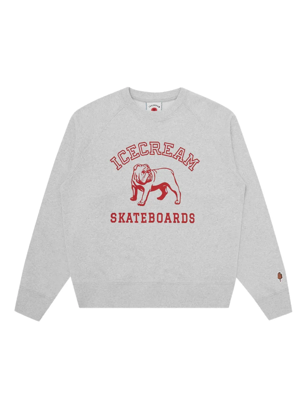 ICECREAM sudadera Skateboards con logo estampado | gris | Image 1