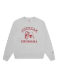 ICECREAM Skateboards logo-print sweatshirt - Grey