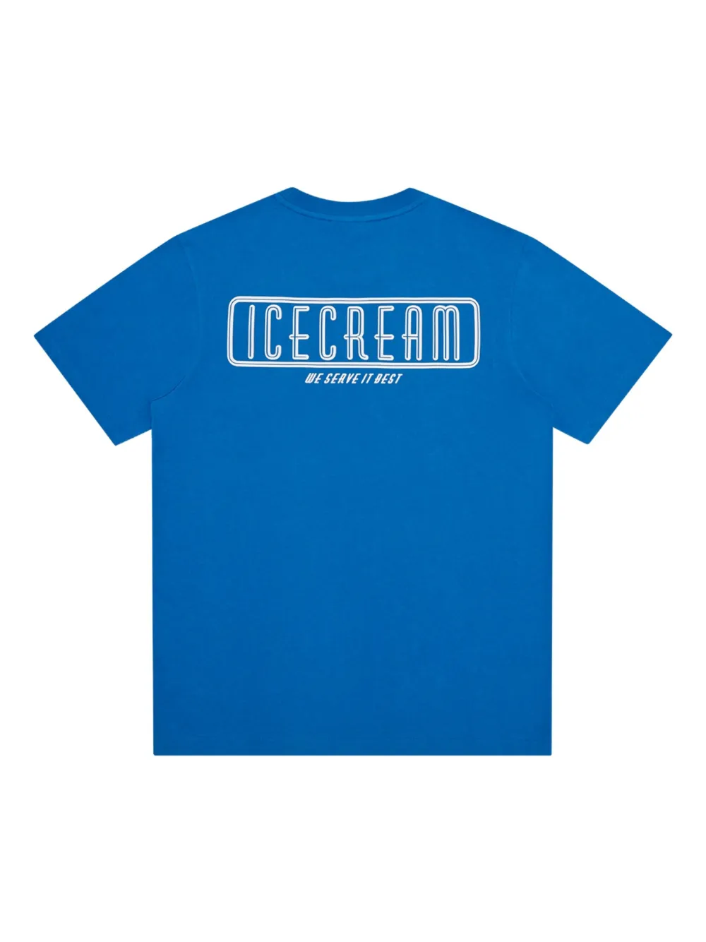 ICECREAM Dinner Coffee T-shirt met grafische print - Blauw