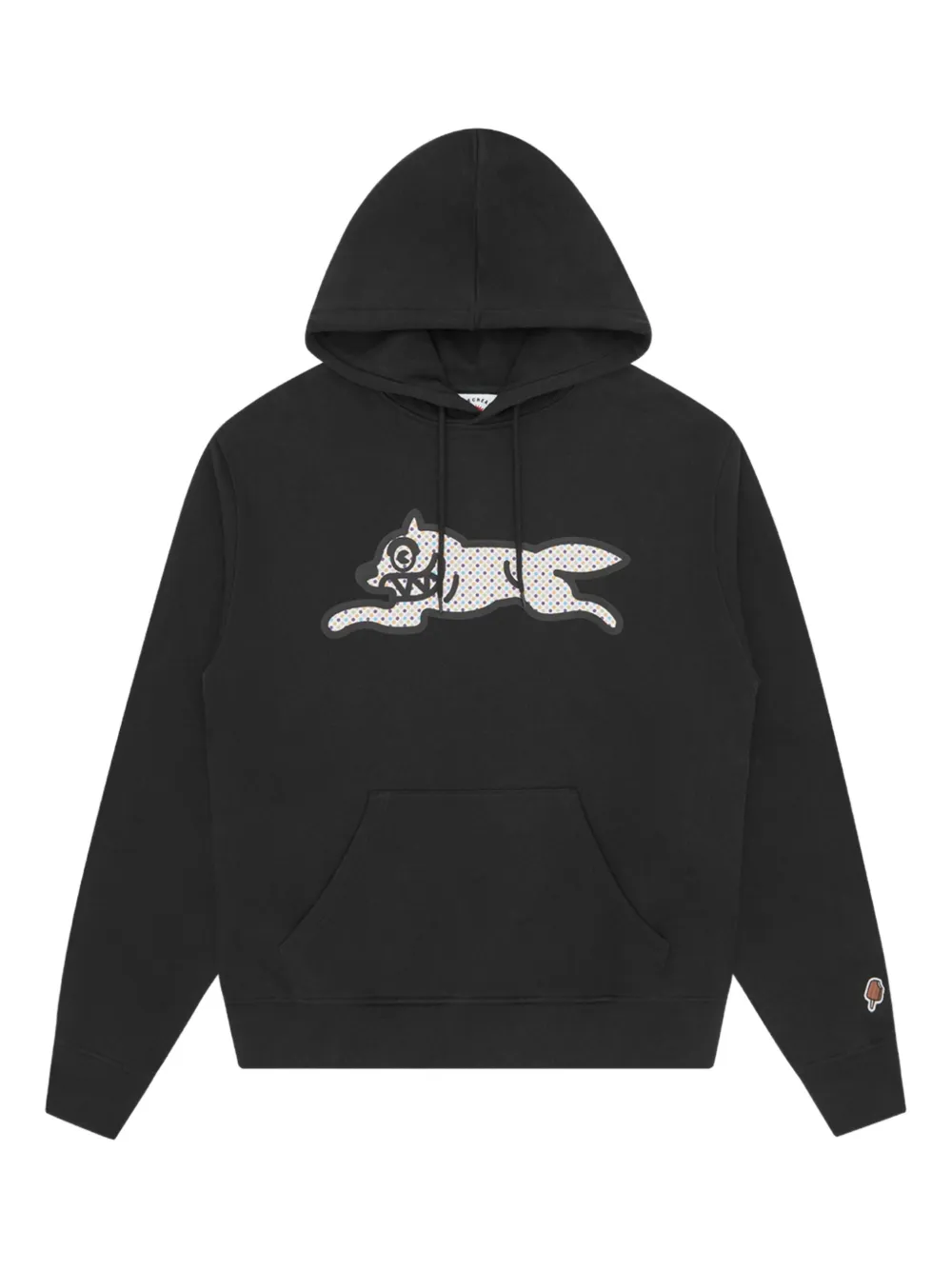 ICECREAM Running Dog graphic-print hoodie | negro | Image 1