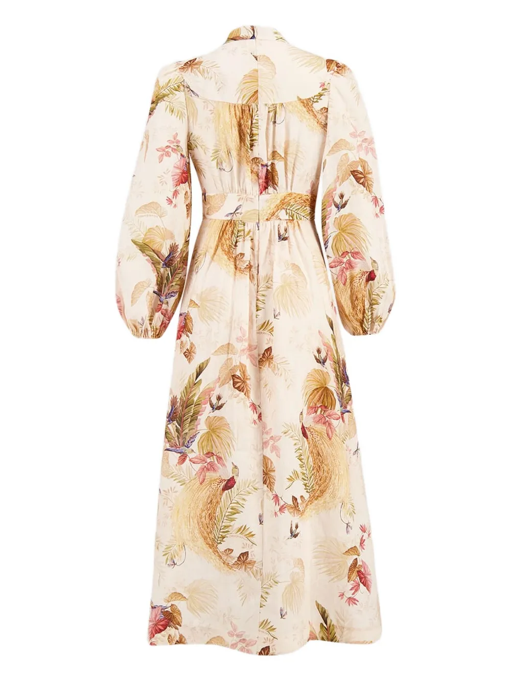 ZIMMERMANN floral-print maxi dress - Beige