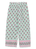MC2 Saint Barth Kids patterned trousers - Green