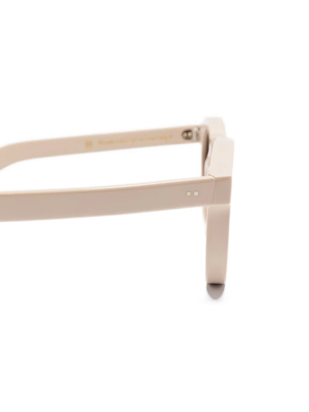 Family Affair Elton round-frame sunglasses Beige