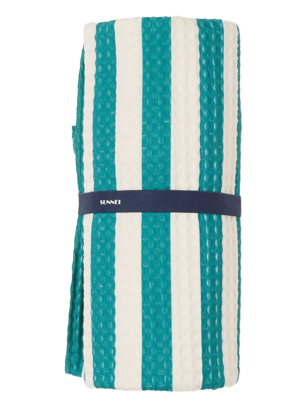 Sunnei striped central-logo beach towel | Beach Accessories | Image 2