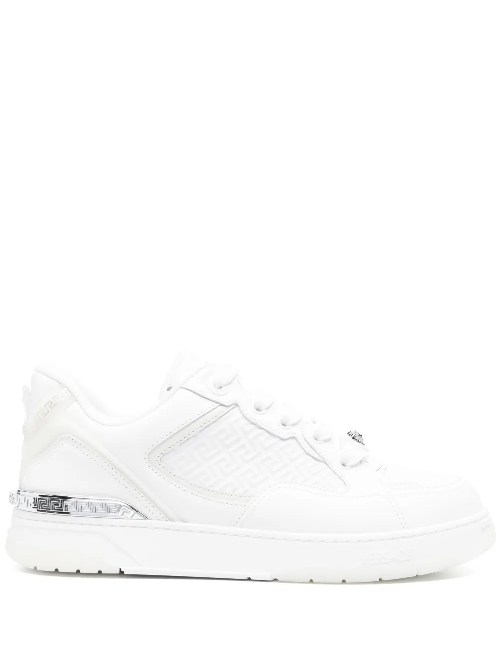 Versace logo-embossedsneakers White