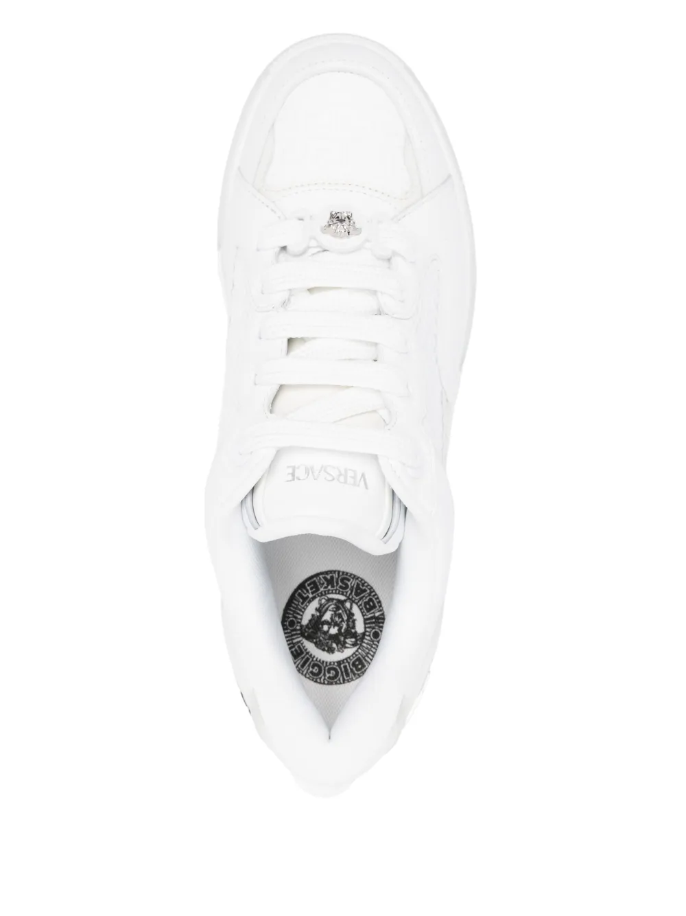 Versace logo-embossedsneakers White