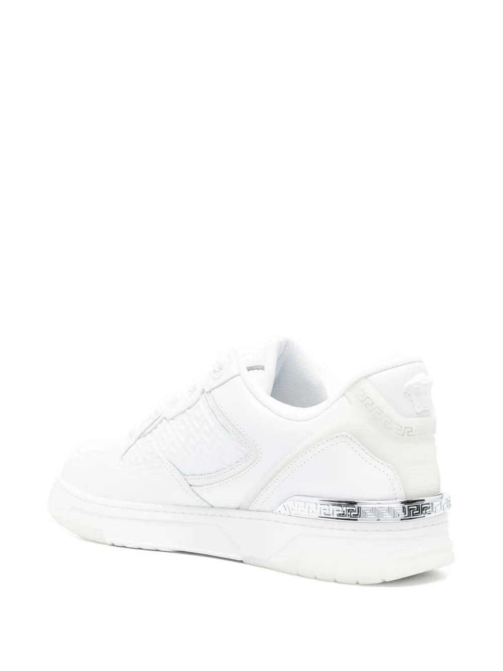 Versace logo-embossedsneakers White
