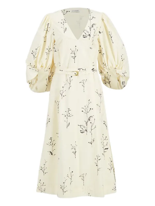 altuzarra midi dress Altuzarra, Rosa midi dress, Women, Blue, US 4, Dresses, Materialmix