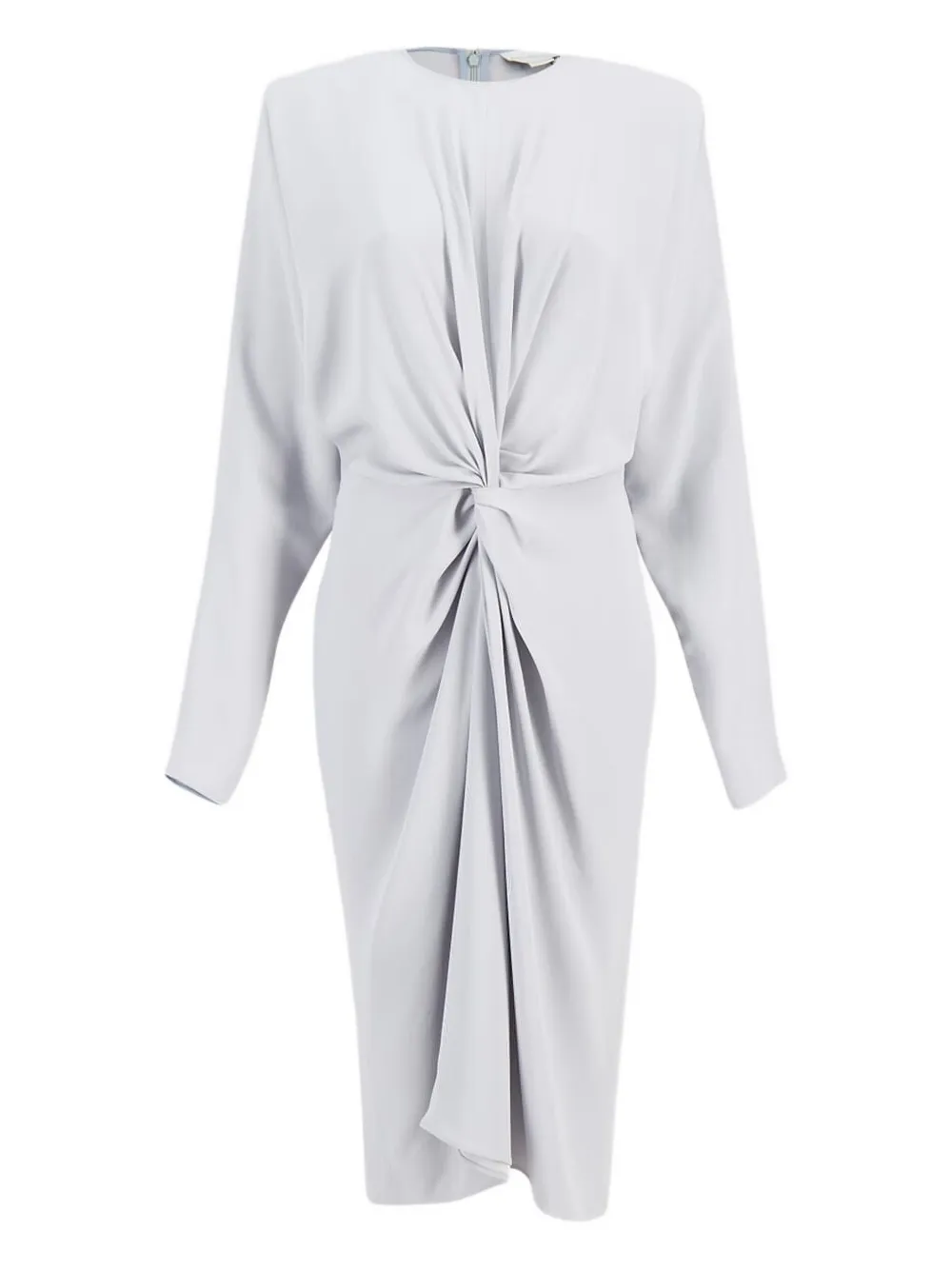 Stella McCartney vestido midi con diseño drapeado | neutro | Image 1