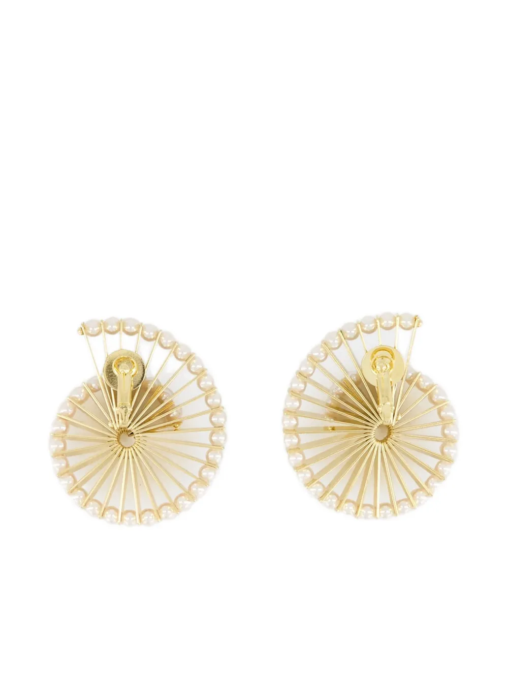 Rabanne aretes con perla artificial | Image 2