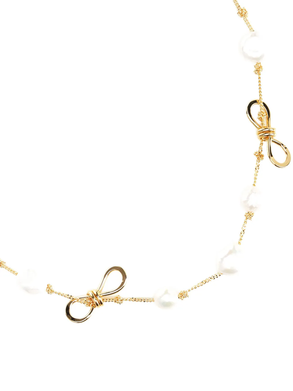 Marni Halsketting met strikdetail - Goud