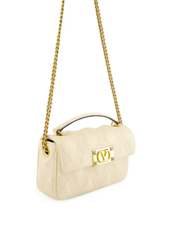 Valentino Garavani Quiltie 67 ショルダーバッグ | ニュートラル