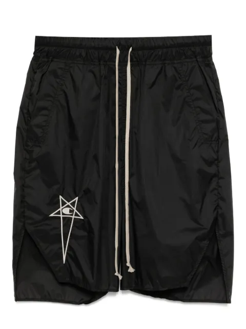 Rick Owens X Champion x Champion elasticated shorts