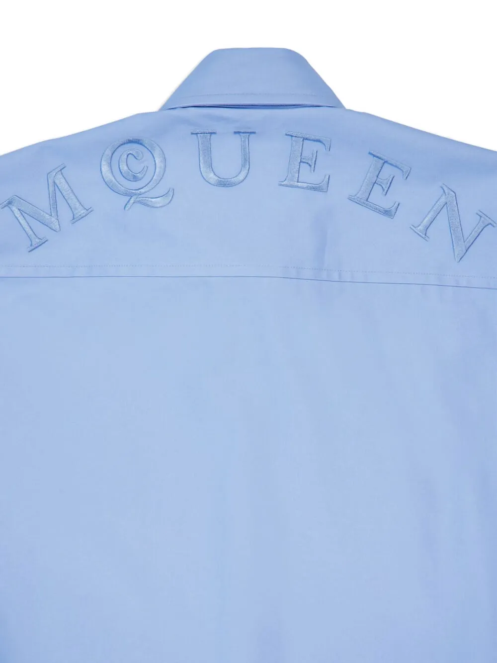 Alexander McQueen button-up shirt Blauw