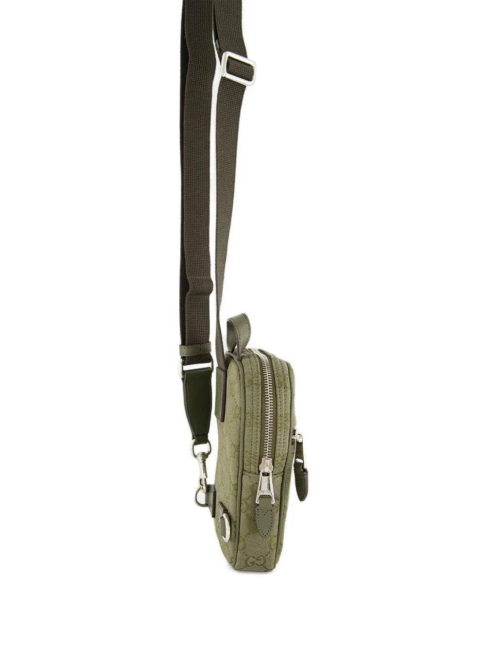 Gucci Cancas schoudertas met GG-monogram Groen