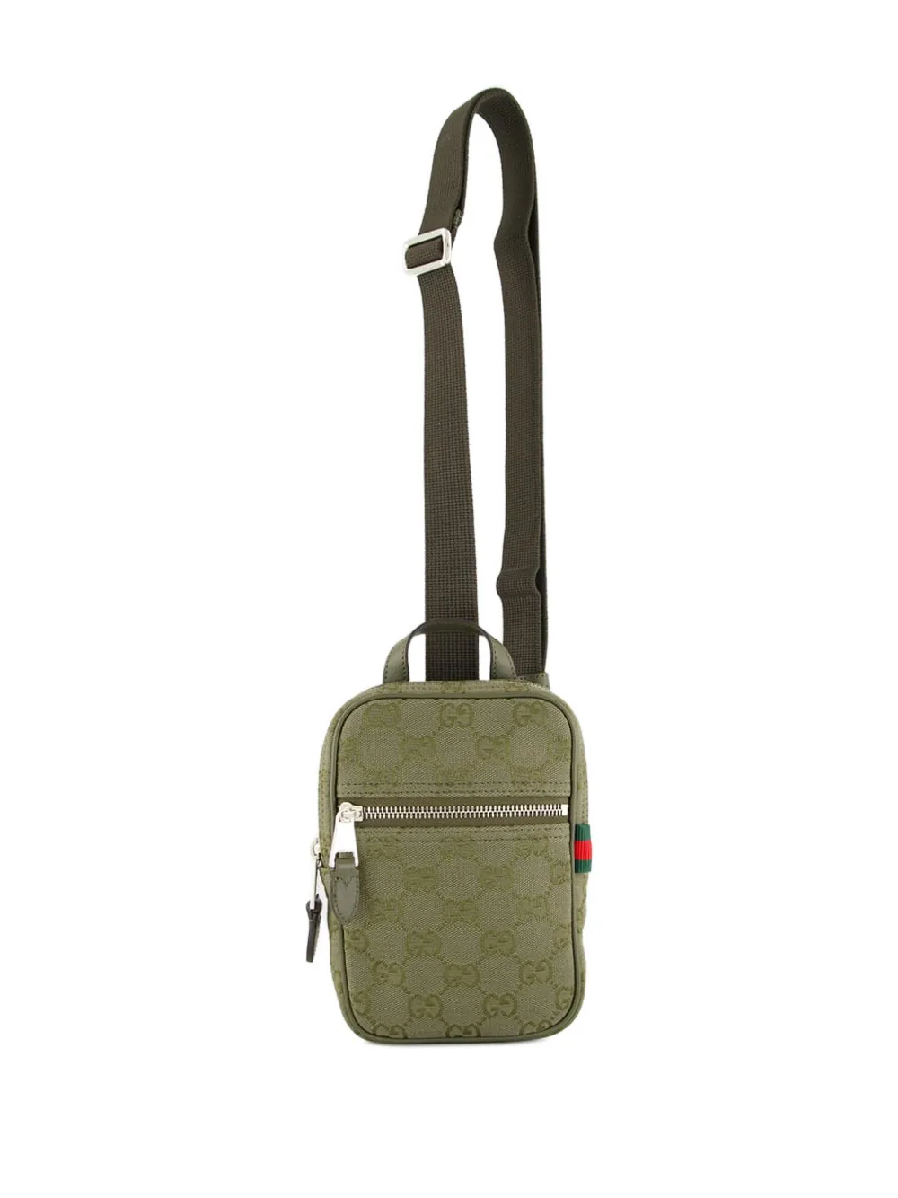 Gucci Cancas schoudertas met GG-monogram - Groen