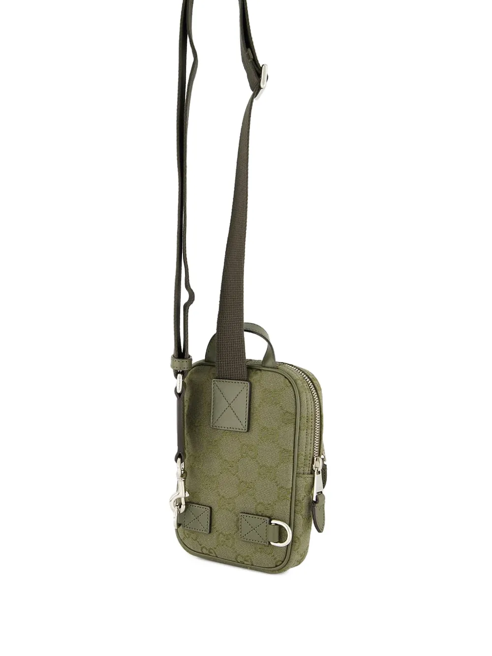 Gucci Cancas schoudertas met GG-monogram Groen